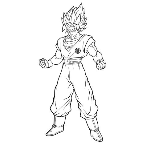 Aggregate more than 64 goku super saiyan sketches - seven.edu.vn