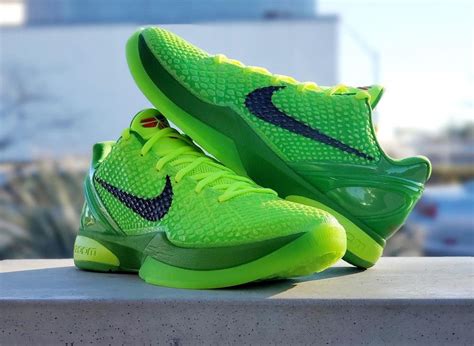 CW2190-300 : que vaut la Nike Kobe 6 Protro Grinch Apple Green 2020