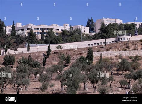 View of the Hebrew University of Jerusalem, Israel's second-oldest university, established in ...