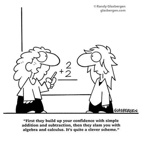 funny math cartoons Archives - Randy Glasbergen - Glasbergen Cartoon Service