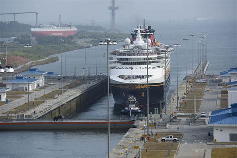 Disney Cruise Ship First Through Panama Canal's New Locks