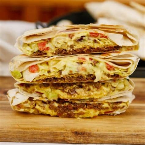 Vegan Crunchwrap Supreme - The Cheeky Chickpea