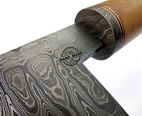 Damascus Chef Knives Set Custom Handmade Damascus Steel Kitchen