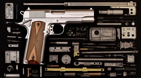 1911 Parts Diagram: Exploring the Anatomy of a Classic Pistol - The Shooting Gears