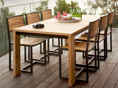 Bronte Modern Outdoor Dining Table | Designer Furniture by Eco Outdoor ...