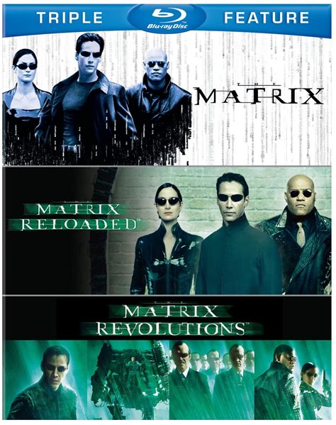 Amazon.ca Movie Deal: Get the Matrix, Matrix Reloaded & Matrix Revolutions on Blu Ray for $15.20 ...