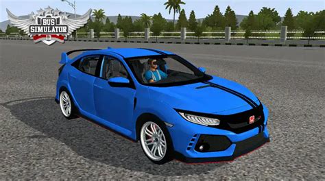 2017 Honda Civic Type R Mod - Mods for Bus Simulator Indonesia / BUSSID