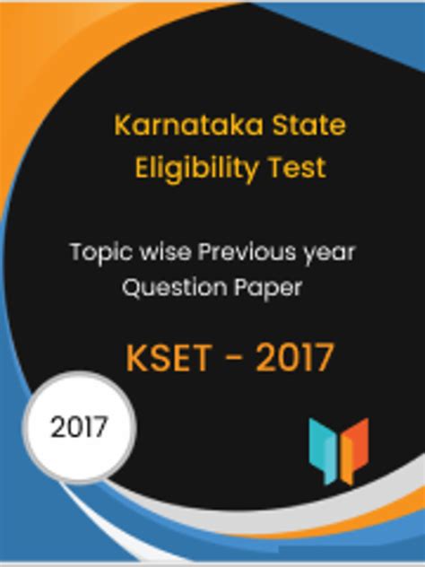 KSET 2017 Question papers with key answers (For 2023 exam) | Wonderslate