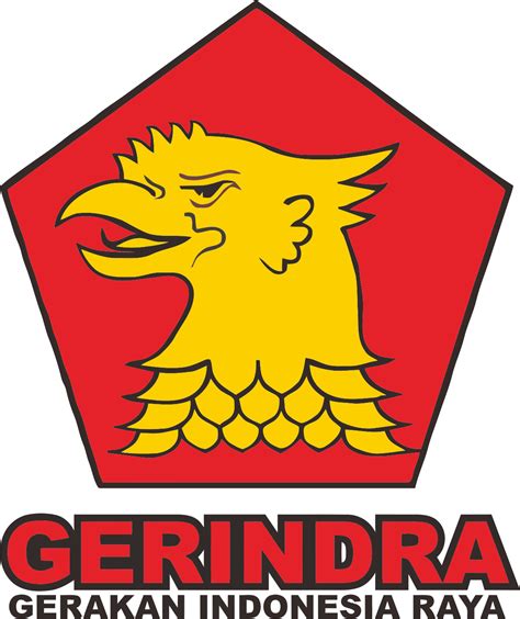 Download Gerindra Party Logo Indonesia | Wallpapers.com