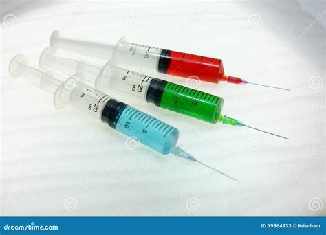 Hypodermic syringe stock image. Image of chemical, agency - 19864933