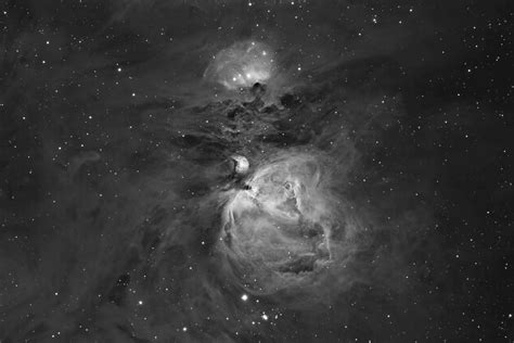 M42 The Orion Nebula Ha Filtered