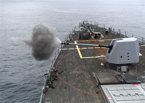 Battleship Guns Firing