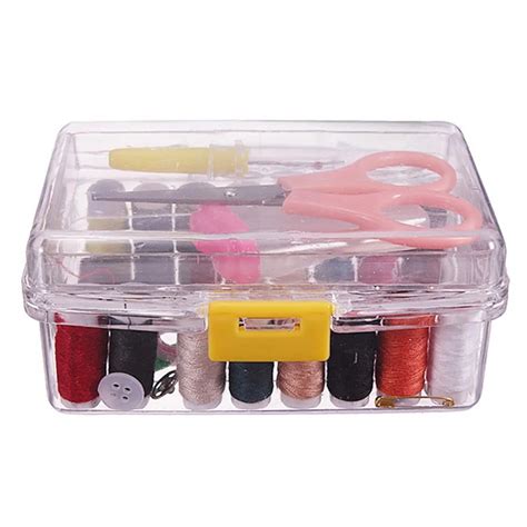 New Hand Sewing Needle and Thread Embroidery Sewing Box Sewing Kit Complete Sewing Box Kit de ...