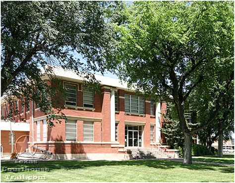 Oldham County Courthouse - Vega, Texas - Photograph Page 1