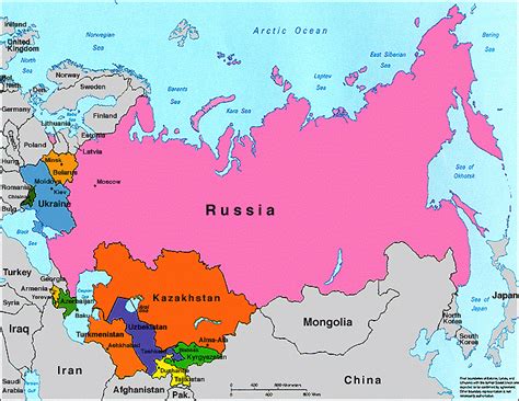 Soviet Union Map Before And After