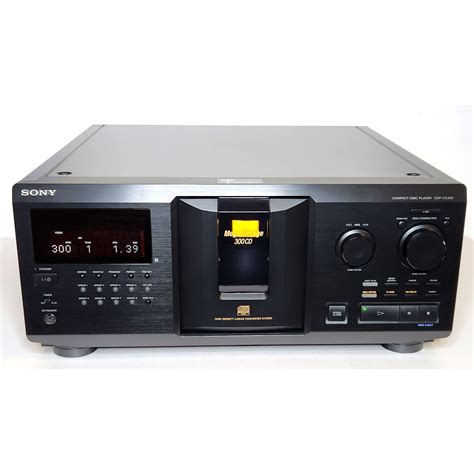 Sony CDP-CX300 MegaStorage 300 CD Changer Player – VCR-DVD.com