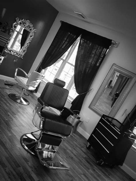 Barber's Station / Women's Styling Area | Barber stations, Design, Home