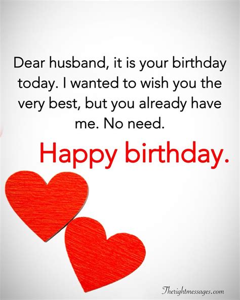 28 Birthday Wishes For Your Husband - Romantic, Funny & Poems - The ...