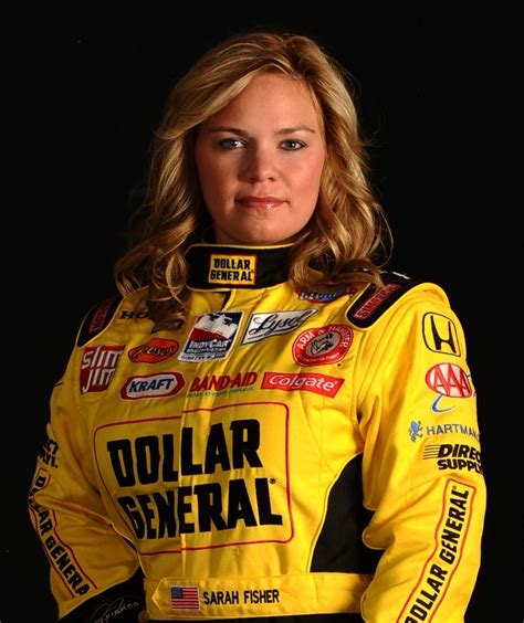 Sarah Fisher is a retired US race car driver who competed in the Indy ...