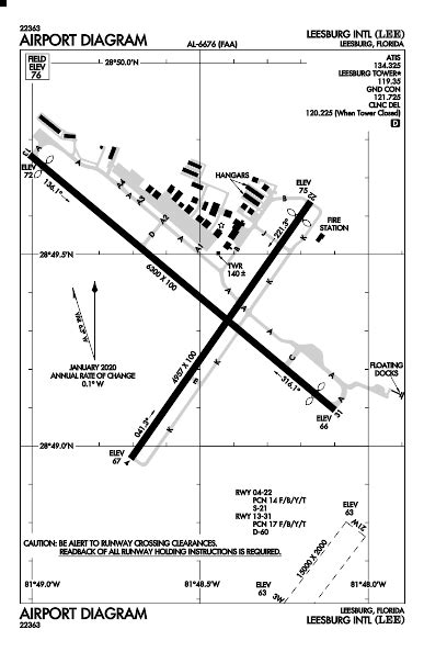 LEE AIRPORT CODE | Leesburg International Airport