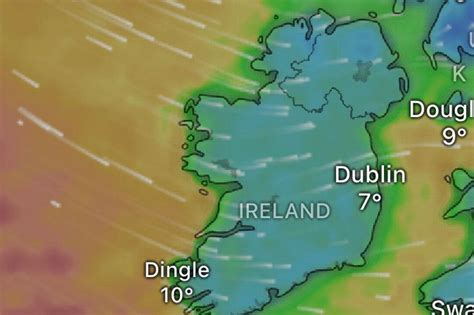 Dublin weather: Met Eireann forecast 'blustery showers' as temperatures ...