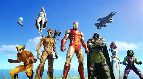 Fortnite teases Marvel collaboration in latest version - The Celeb Post