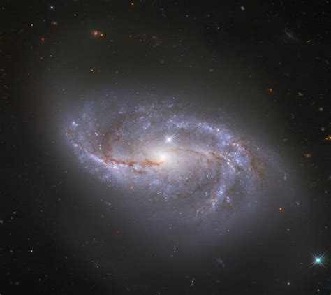 Barred Spiral Galaxy NGC 2608, Surrounded by Many Many Other Galaxies ...