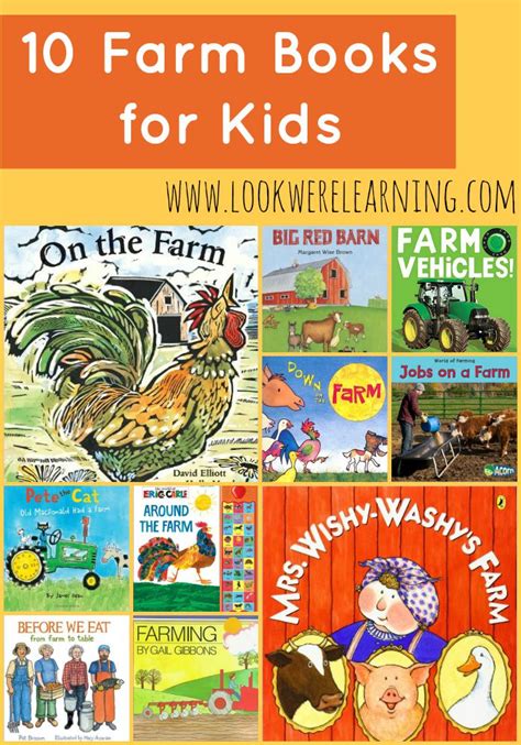 Fun Kids' Books about Farms - Look! We're Learning!