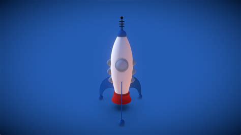 Rocket - Download Free 3D model by Rafa Andrade (@rafa_andrade ...