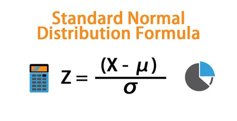 Standard Normal Distribution Formula | Calculator (Excel Template)