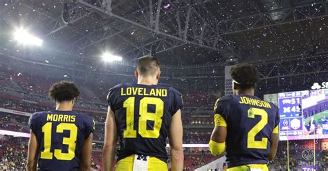 'The sky is the limit' for Colston Loveland: Michigan TE talks ...