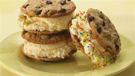 Cookie Ice Cream Sandwiches Recipe - Tablespoon.com