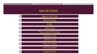 Signs of day of judgment [autosaved] | PPT