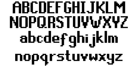 RuneScape UF font by Nathan P | FontRiver