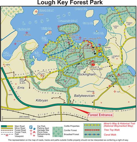 Park Map - Lough Key Forest ParkLough Key Forest Park | Forest park ...