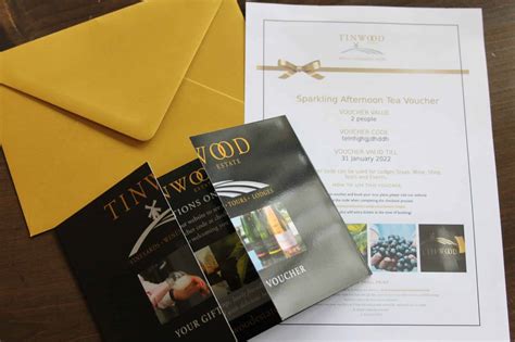 Afternoon Tea Gift Voucher - By Email - Tinwood Estate