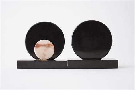 Marble Deco Bookends - Homestead