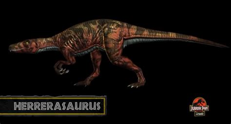 Jurassic Park: The Game - Herrerasaurus by DracoTyrannus on DeviantArt