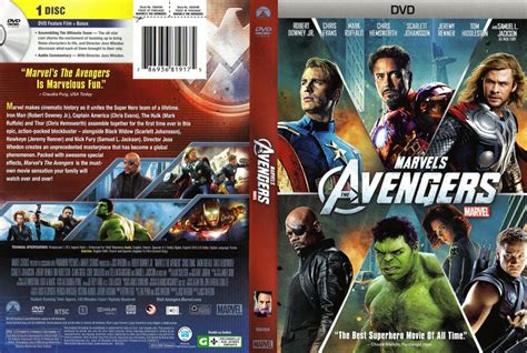 Marvels The Avengers - Movie DVD Scanned Covers - MARVELS THE AVENGERS ...