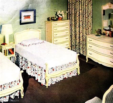 Vintage 1950s bedroom decor see 50 examples of mid century master ...