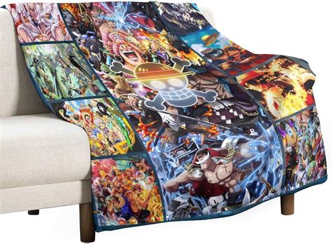 Amazon.com: HUMYYTBQ Anime Cartoon Blanket Super Ultra-Soft Flannel ...