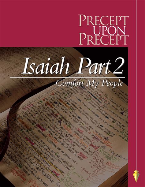 Isaiah Part 2 - Comfort My People (Chapters 40-66) - Precept South Africa