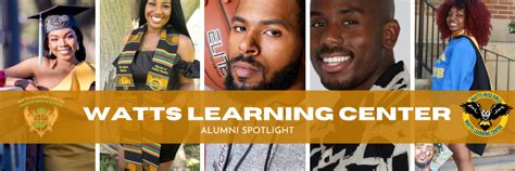 WLC Alumni Spotlight – WLC Alumni – Watts Learning Center