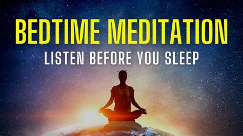 10 Minute Evening Meditation - Nighttime Affirmations Before You Sleep ...