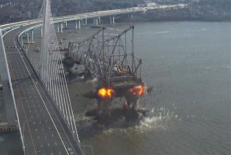 Done: Tappan Zee Bridge Demolition | Tappan zee bridge, Demolition, Tappan