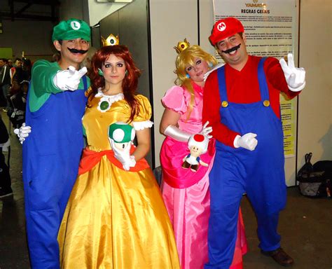 Mario cosplay Group by MistressAinley on DeviantArt