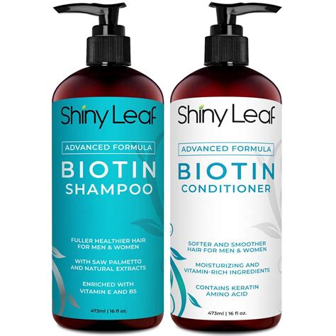 Biotin Shampoo and Conditioner for Hair Growth, Hair Loss Treatment for ...