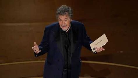 Al Pacino’s brief Best Picture Oscar presentation was a ‘predetermined creative decision’