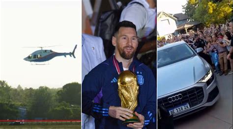 Watch: What happened when Messi reached his home in Rosario in ...