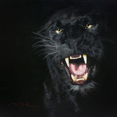 Black Panther Pittura da Best Art | Artmajeur